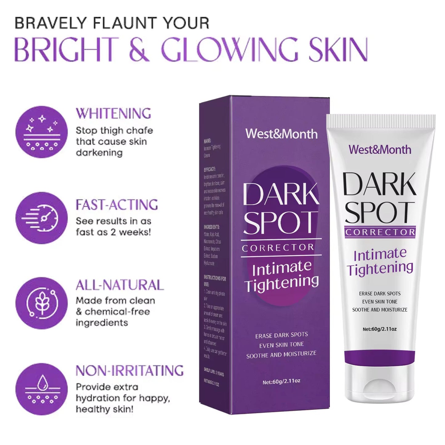 Dark Spot Corrector - Intimate Tightening Cream